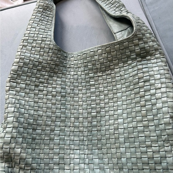 Handbags - Woven Leather Tote Bag